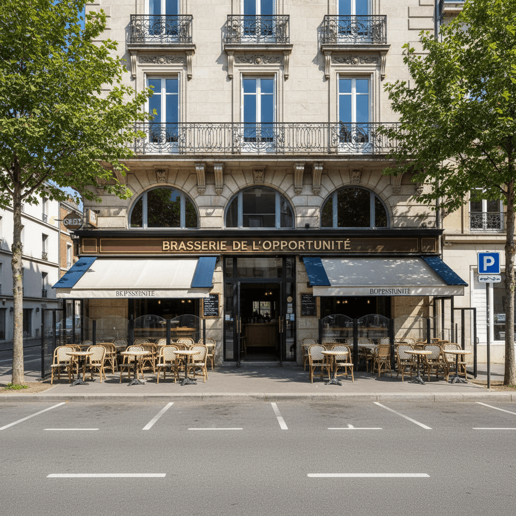 Bar-brasserie à Rennes : terrasse - licence IV