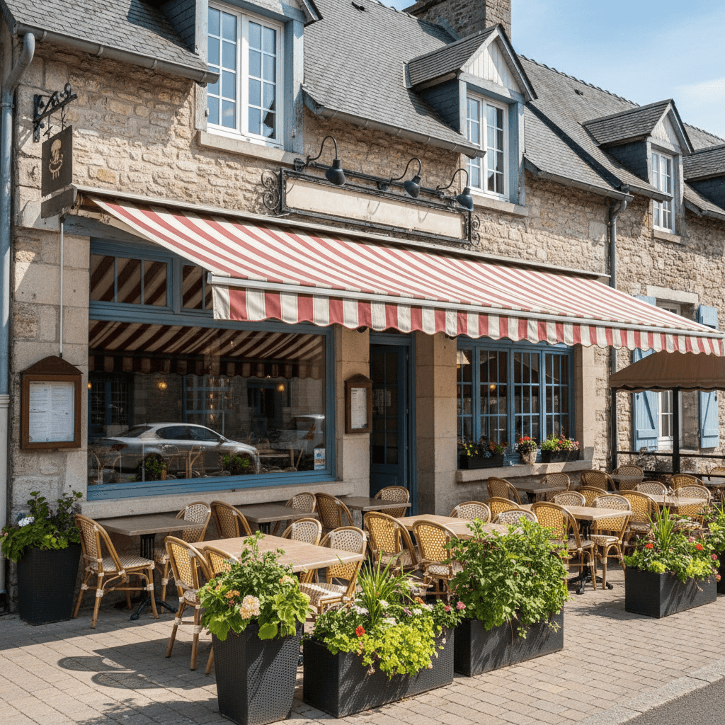 Restaurant à Laval : terrasse - licence IV - Image 1