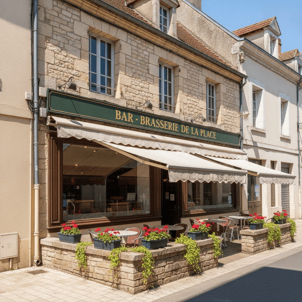 Bar-brasserie 120m² à Mont-de-Marsan : terrasse - licence IV - Image 1