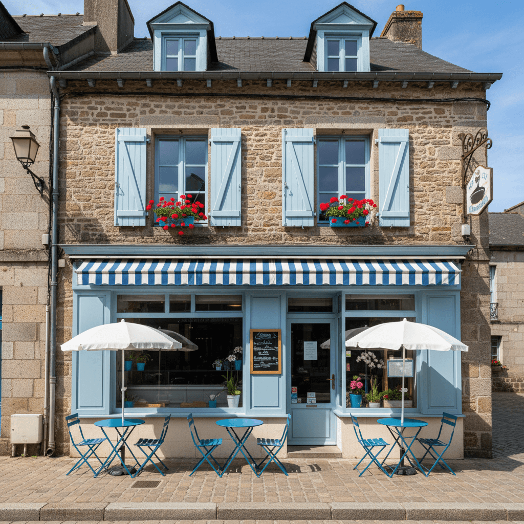Snack à Vannes : terrasse - licence IV - Image 1