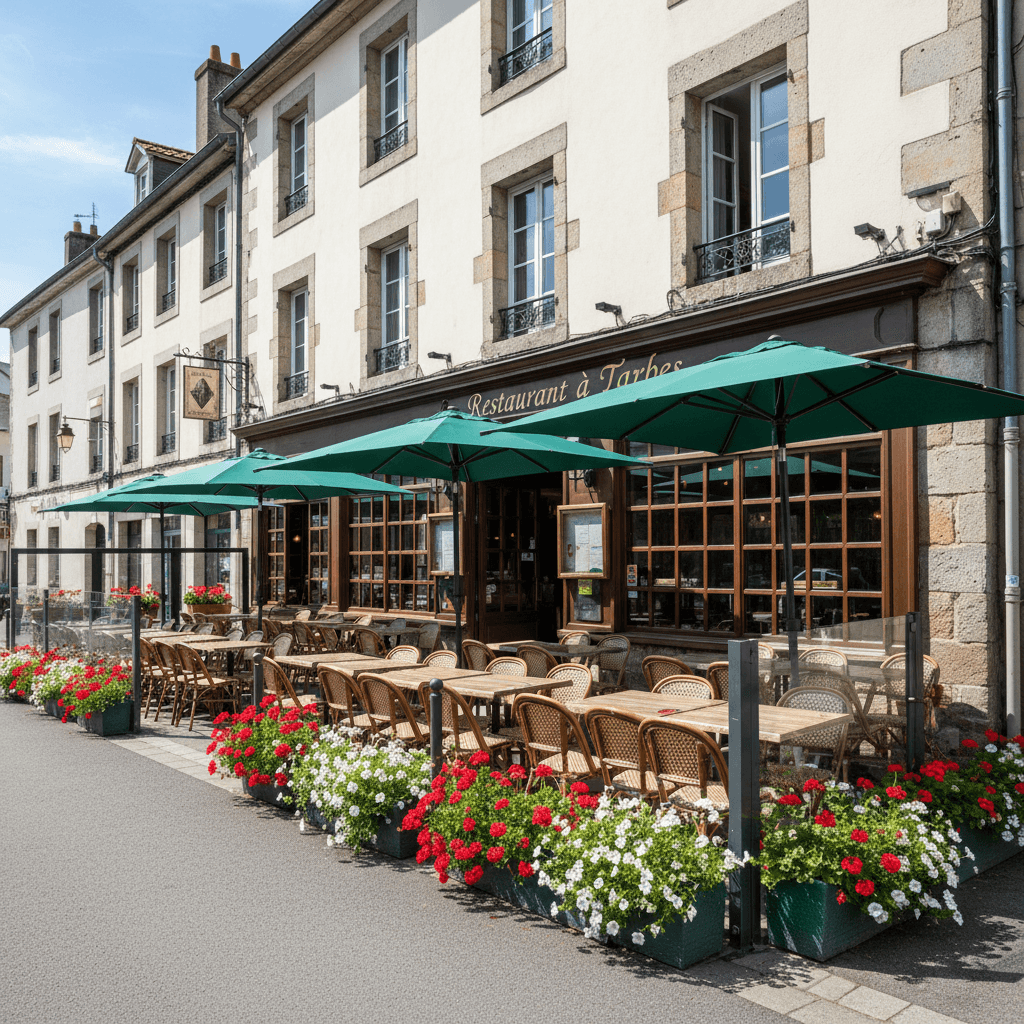 Restaurant à Tarbes : terrasse - licence IV - Image 1