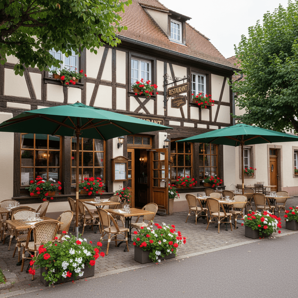 Restaurant 200m² à Dalhunden : terrasse - licence IV