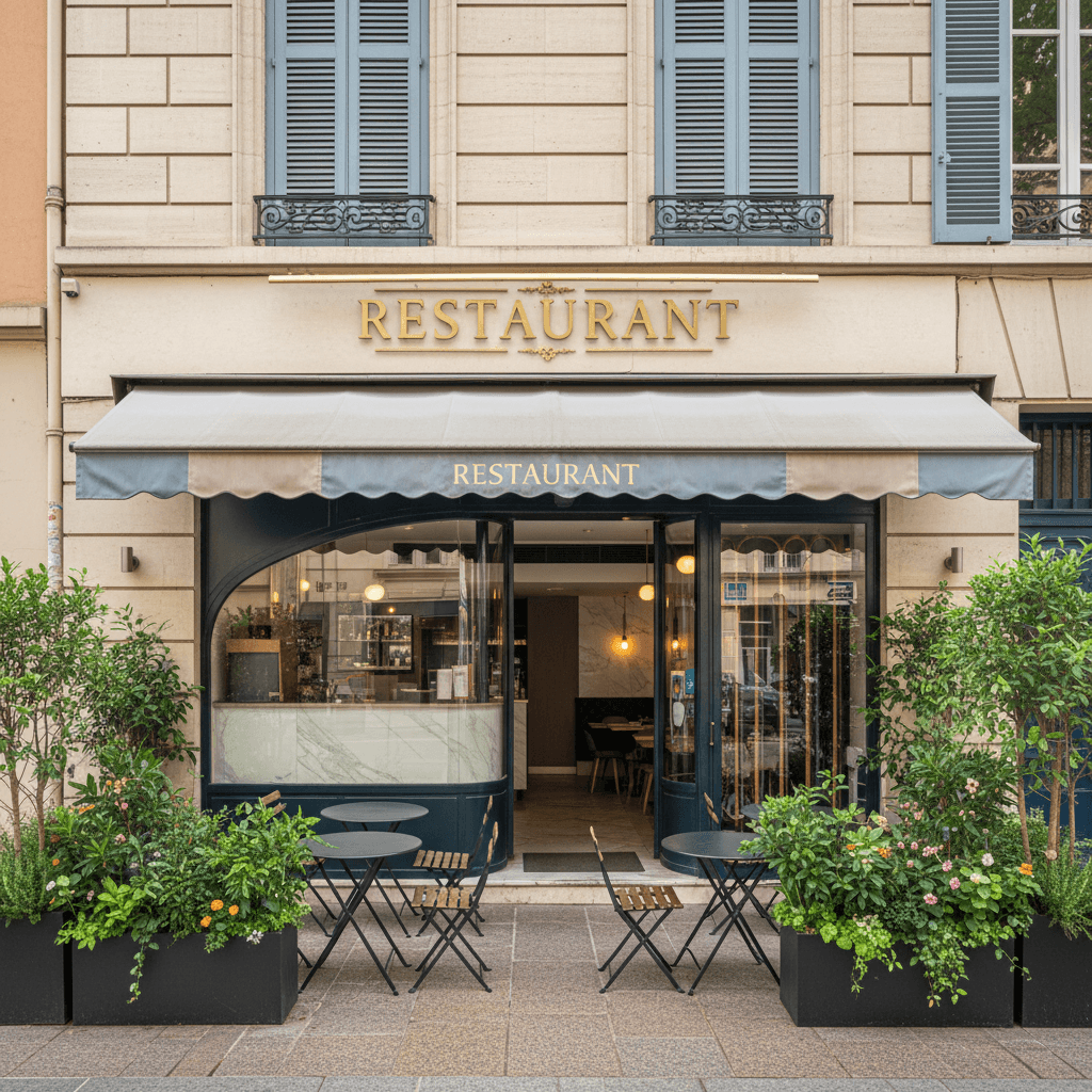 Restaurant 55m² à Lyon : extraction - climatisation