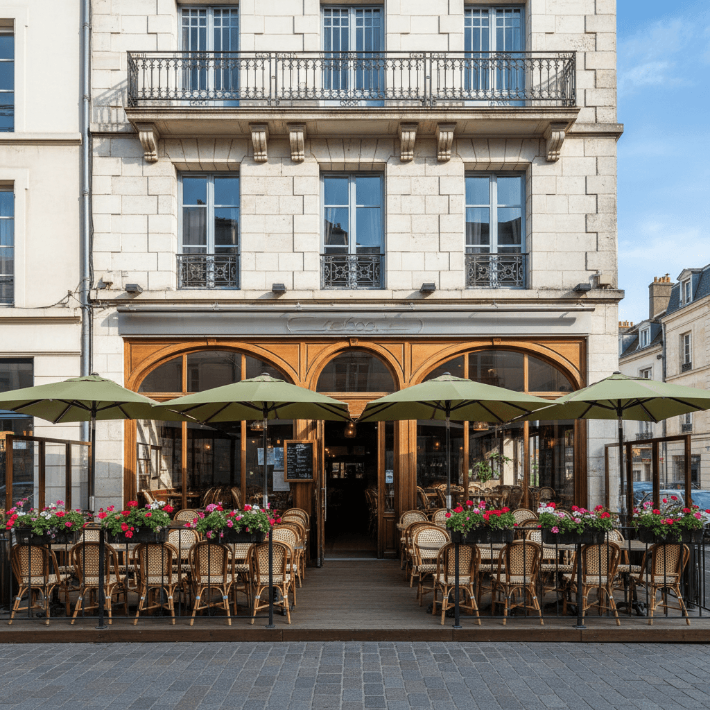 Bar-brasserie à Nantes : terrasse - licence IV - Image 1