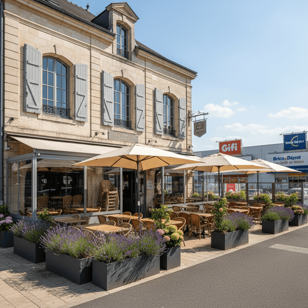 Restaurant spacieux avec terrasse au Plessis-Pâté - Image 1
