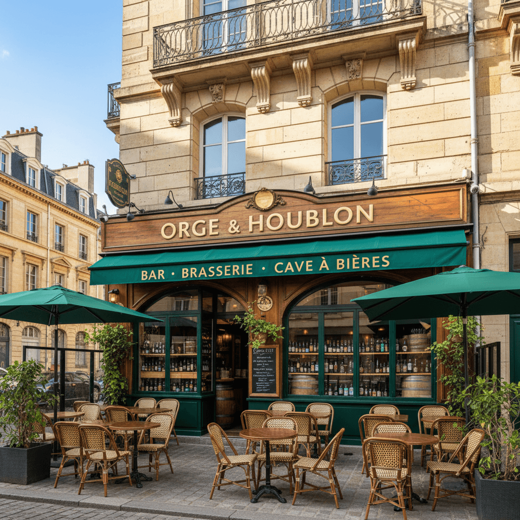 Bar-brasserie à Bordeaux : terrasse - licence IV
