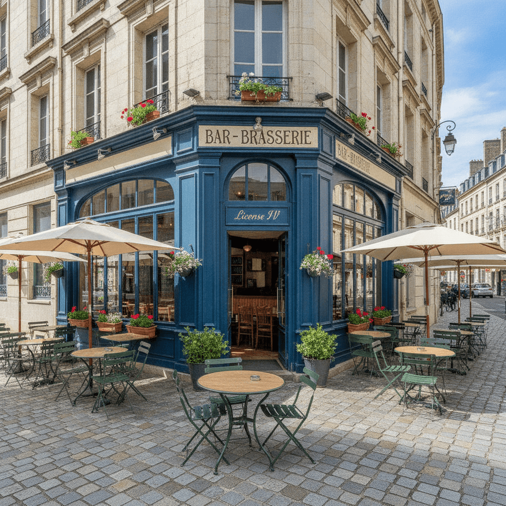 Bar-brasserie 100m² à Compiègne : terrasse - licence IV - Image 1