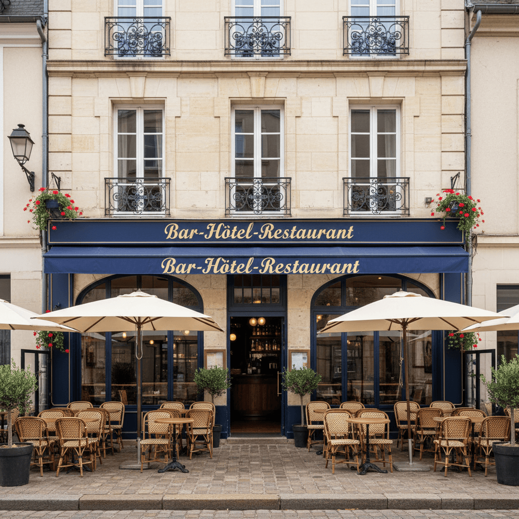 Restaurant à Montargis : terrasse - licence IV - Image 1