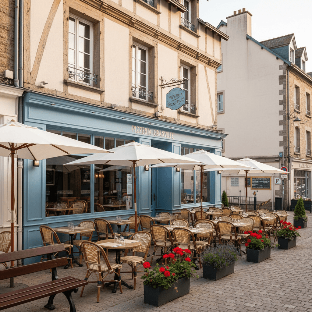 Restaurant 80m² à Granville : terrasse - licence IV - Image 1