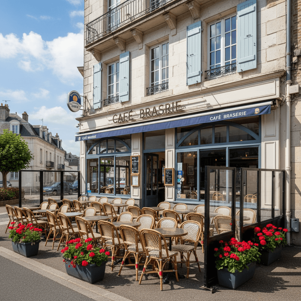 Bar-brasserie 80m² à Pornichet : terrasse - licence IV - Image 1