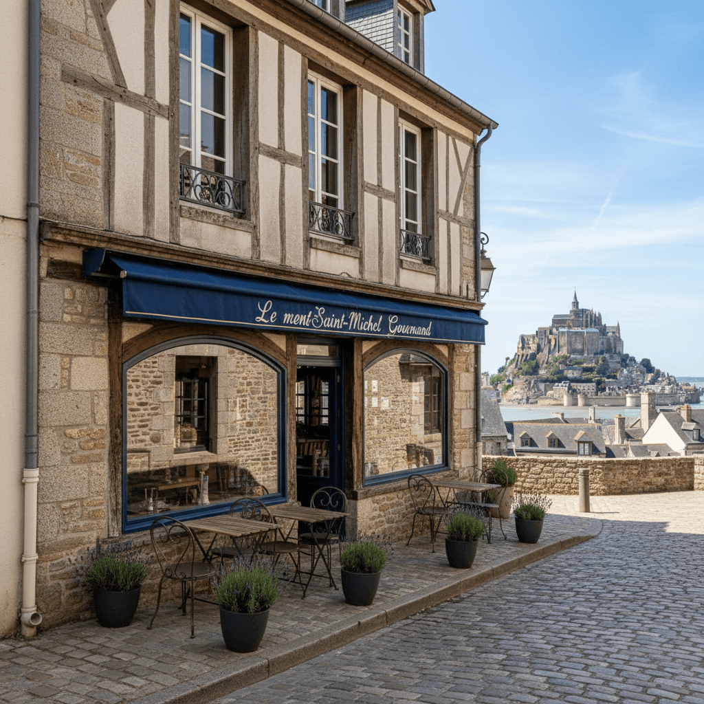 Restaurant à Saint-Lô : terrasse - licence IV - Image 1