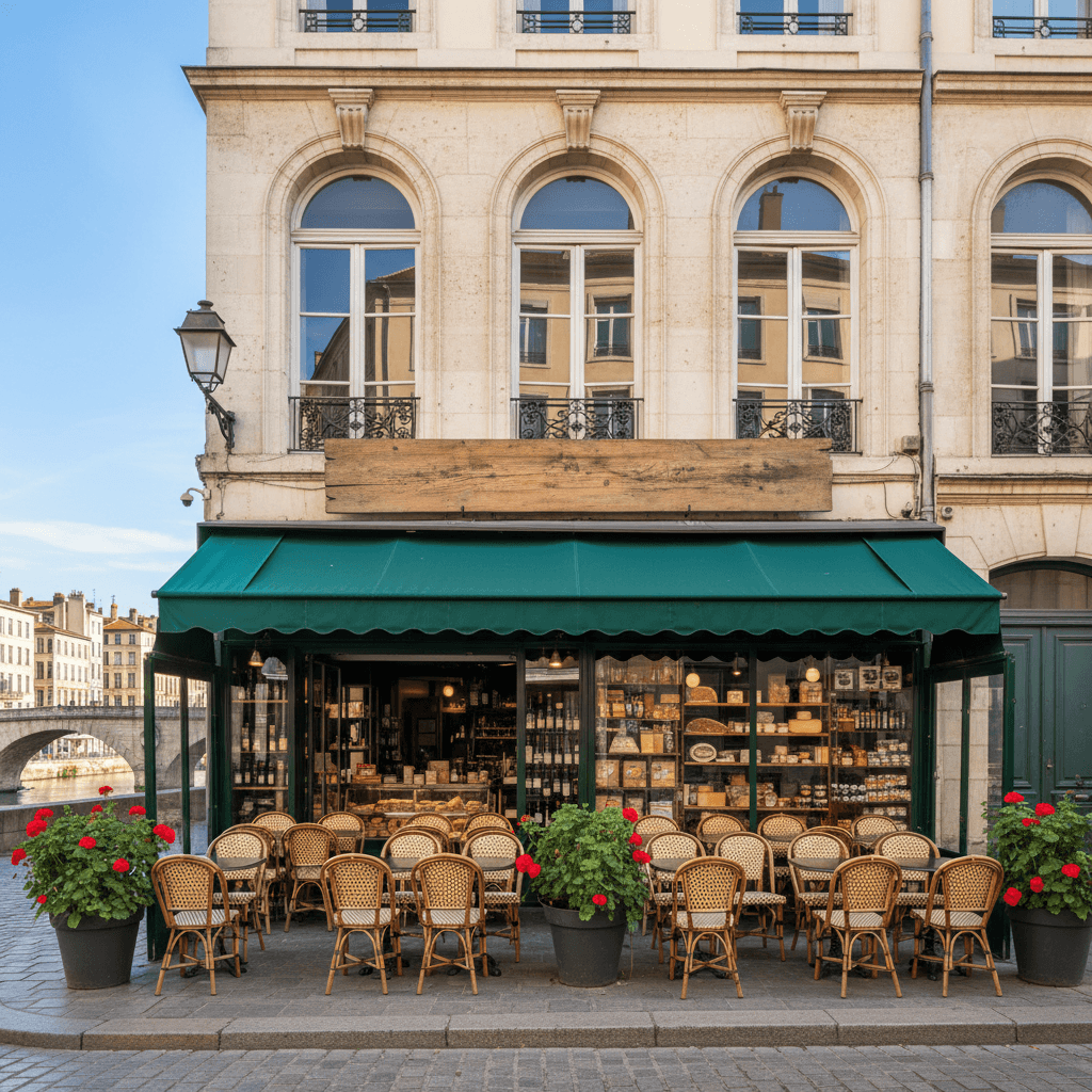 Bar-brasserie 100m² à Lyon : terrasse - licence IV