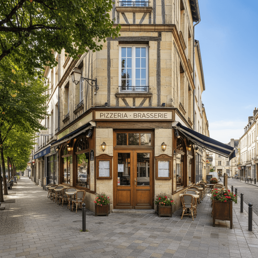 Restaurant à Caen : terrasse - licence IV - Image 1