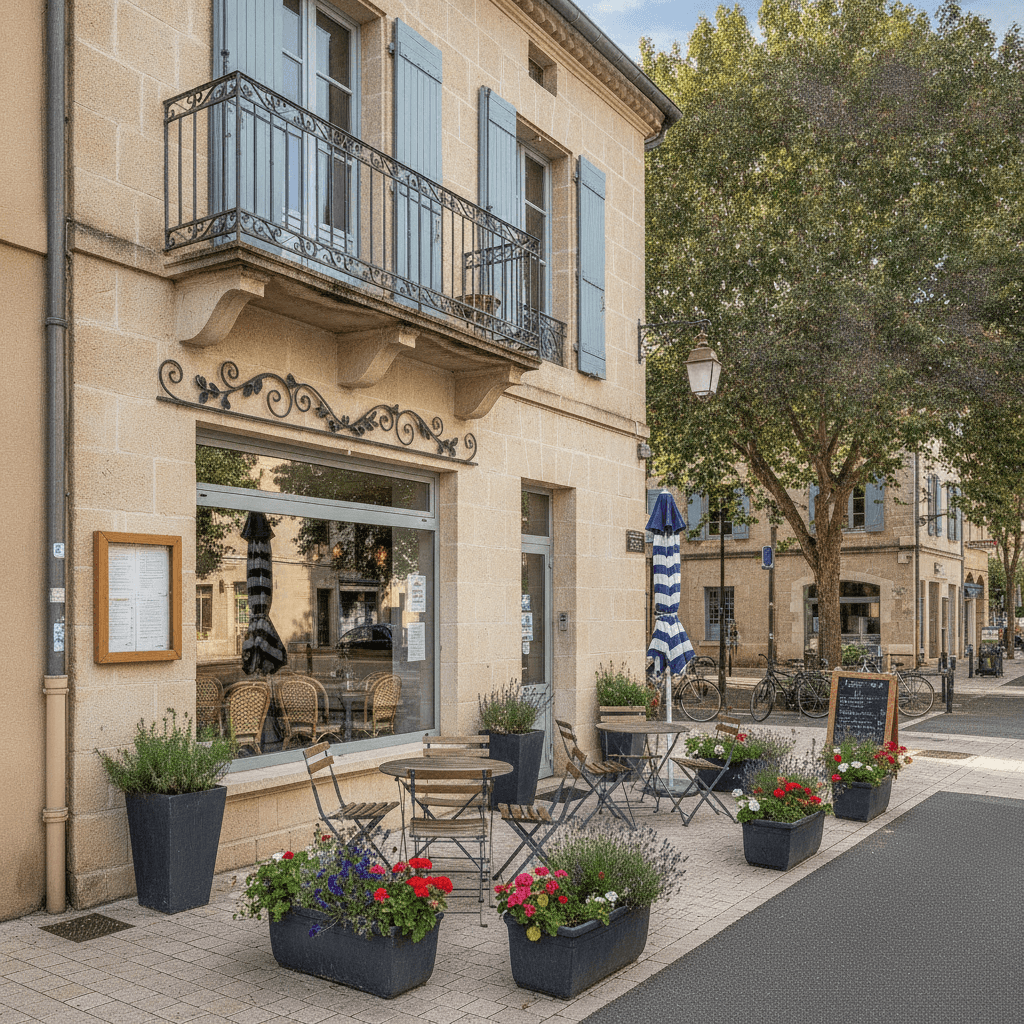 Fast-food 40m² à Saint-Mathieu-De-Tréviers : terrasse - licence IV - Image 1