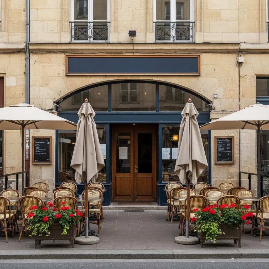 Bar-brasserie 100m² à Bordeaux : terrasse - licence IV - Image 1