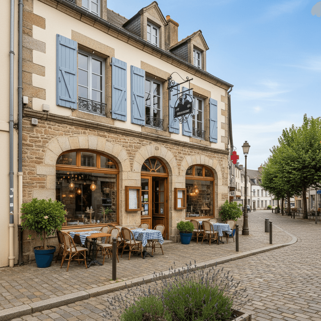 Restaurant à Vannes : terrasse - licence IV - Image 1