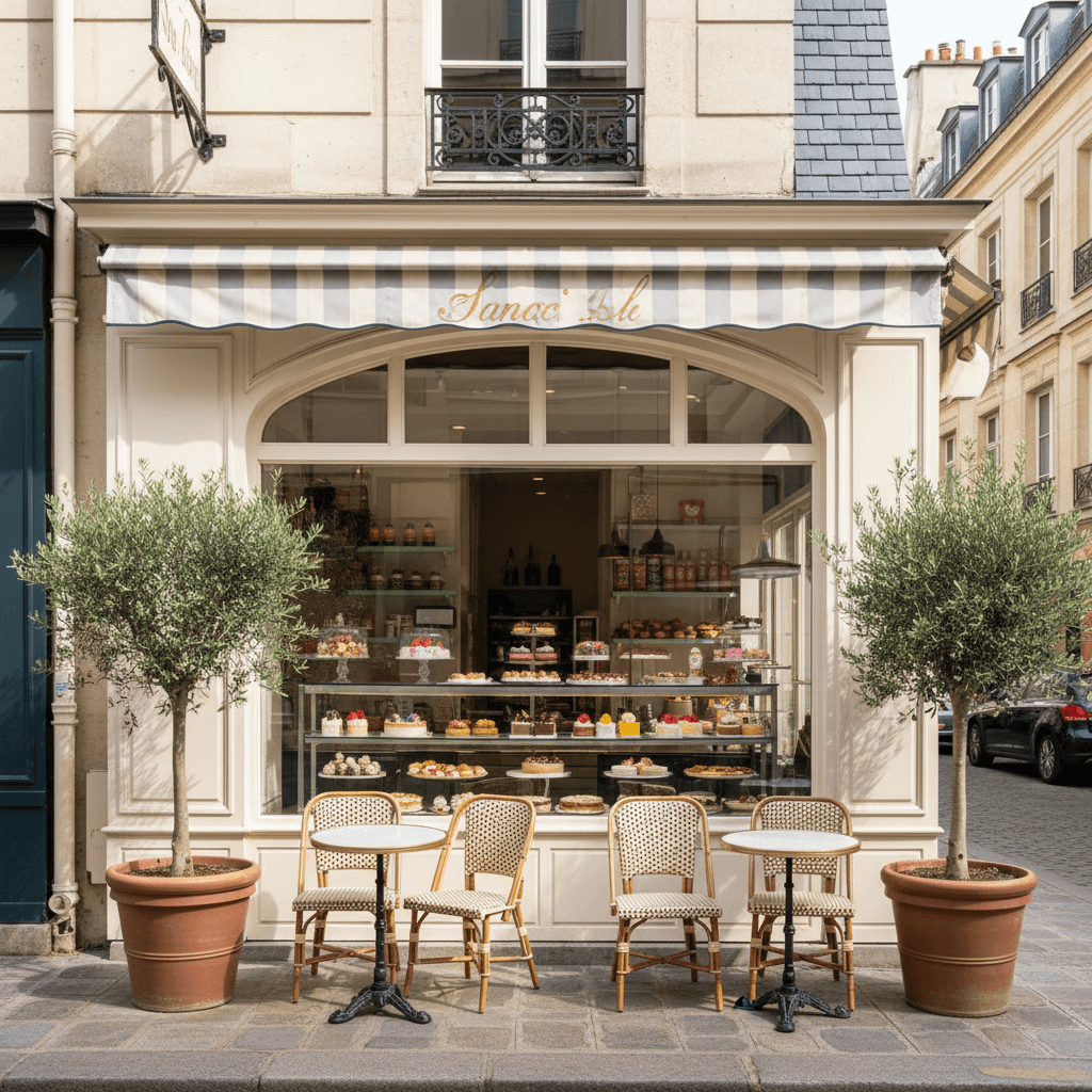 Local Pâtisserie au Cœur du Marais