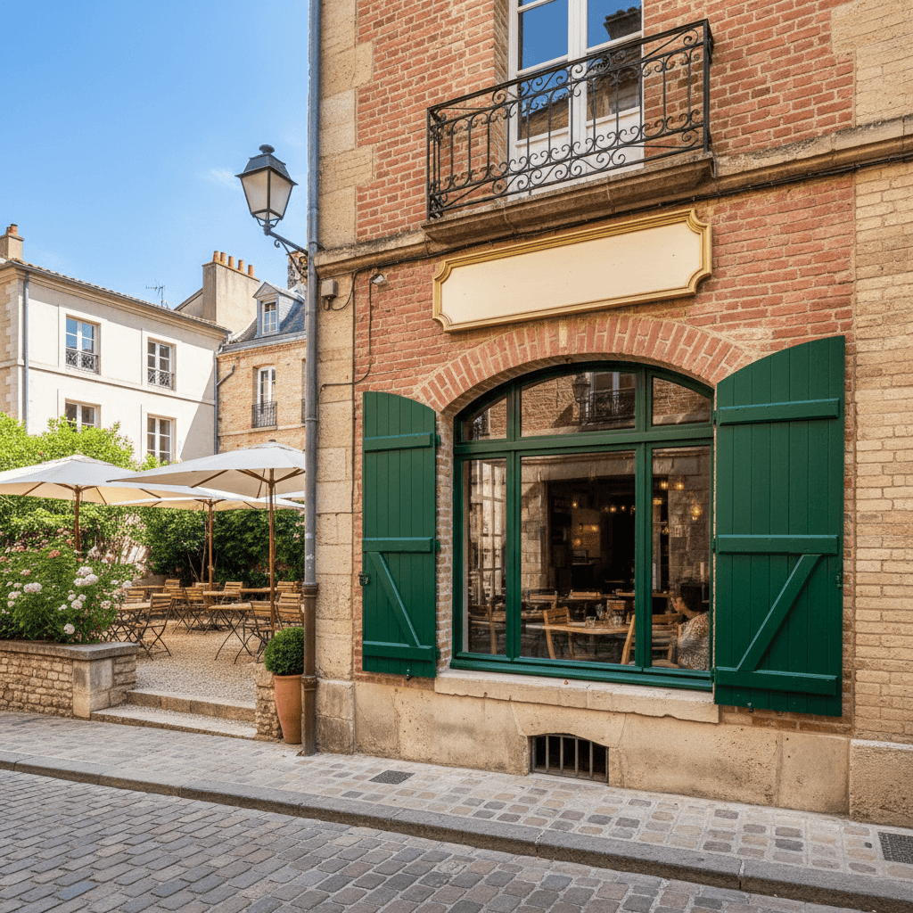Restaurant 90m² à Toulouse : terrasse - licence IV