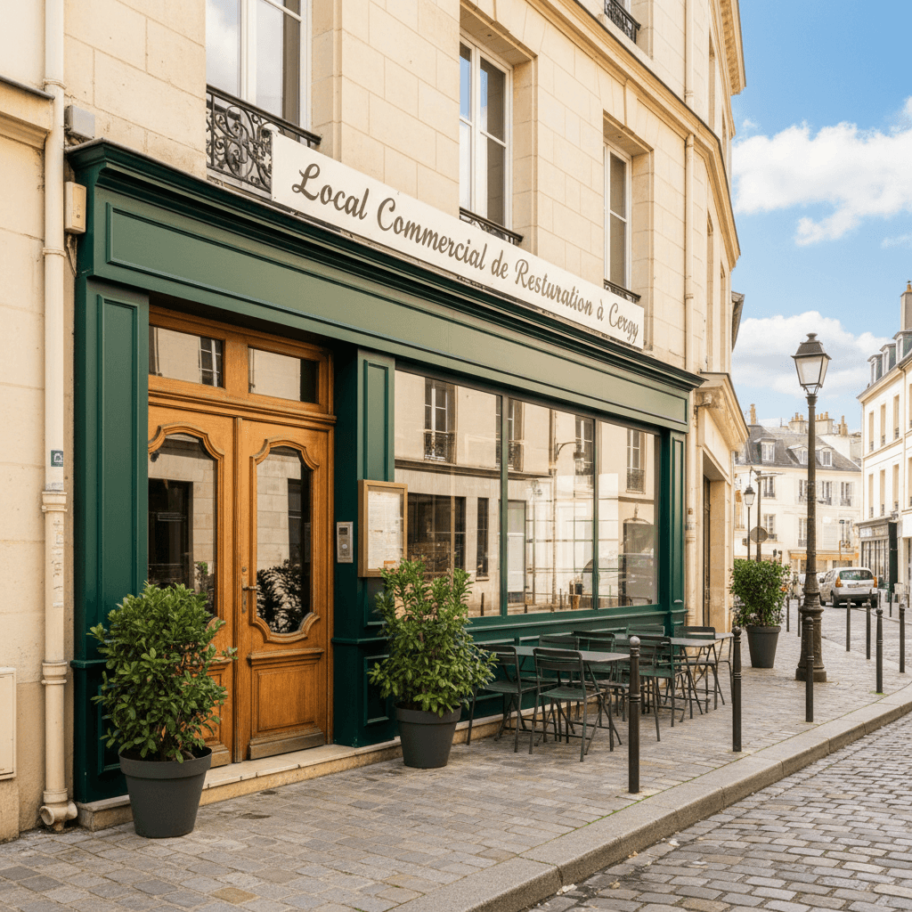 Local Commercial de Restauration à Cergy - Image 1