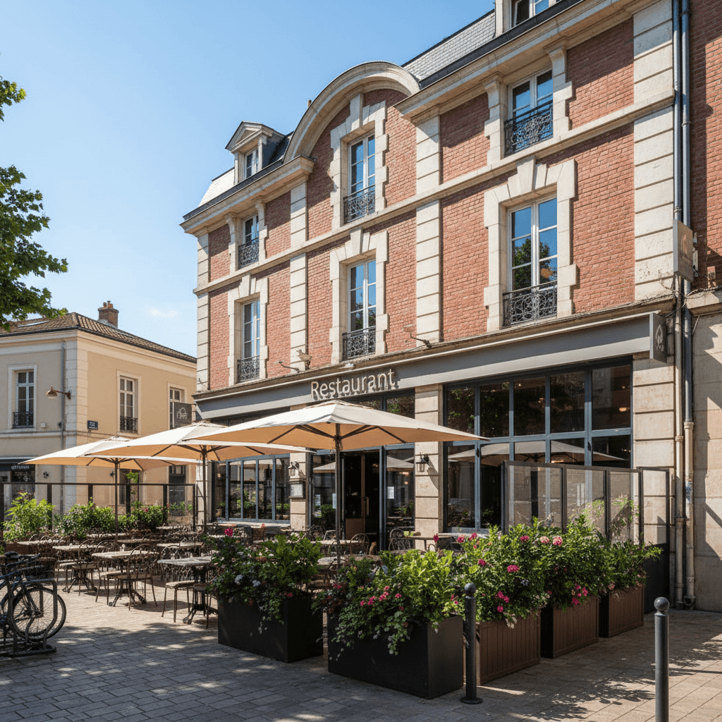 Restaurant 500m² à Toulouse : terrasse - licence IV