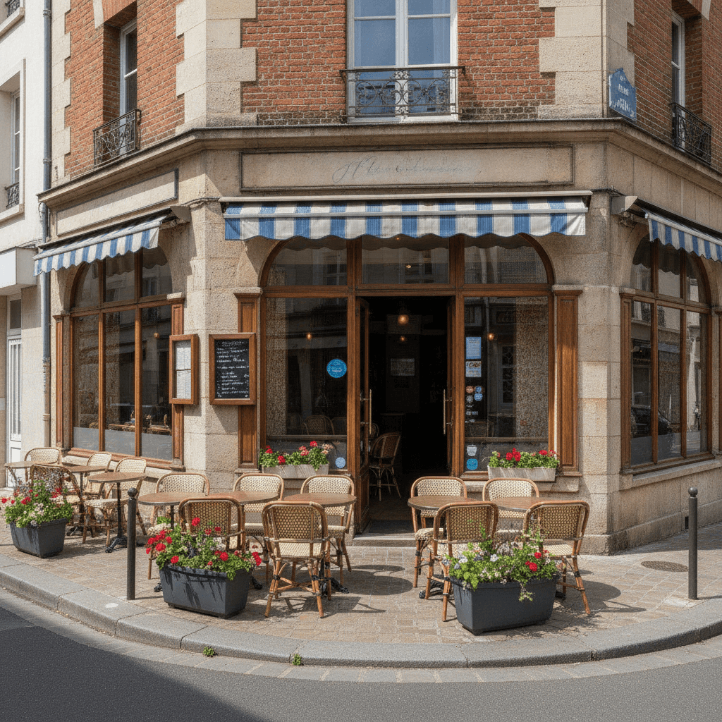 Restaurant 325m² à Saint-Denis : terrasse - licence IV