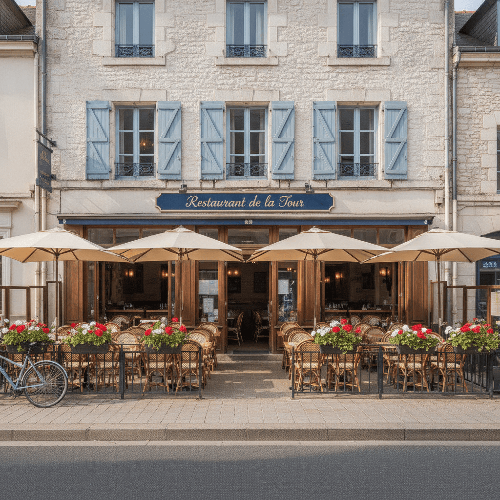 Restaurant 900m² à La Rochelle : terrasse - licence IV - Image 1