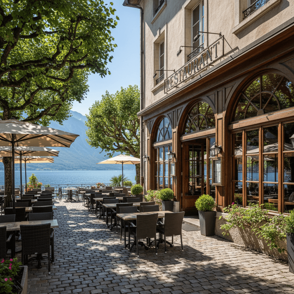 Restaurant à Grenoble : terrasse - licence IV