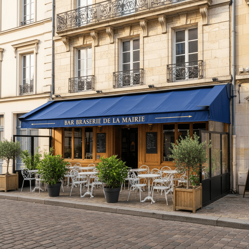 Bar-brasserie 300m² à Châteaudun : terrasse - licence IV - Image 1