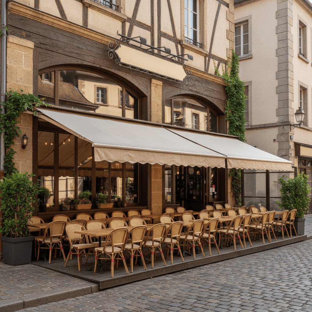 Restaurant 120m² à Illkirch-Graffenstaden : terrasse - licence IV - Image 1
