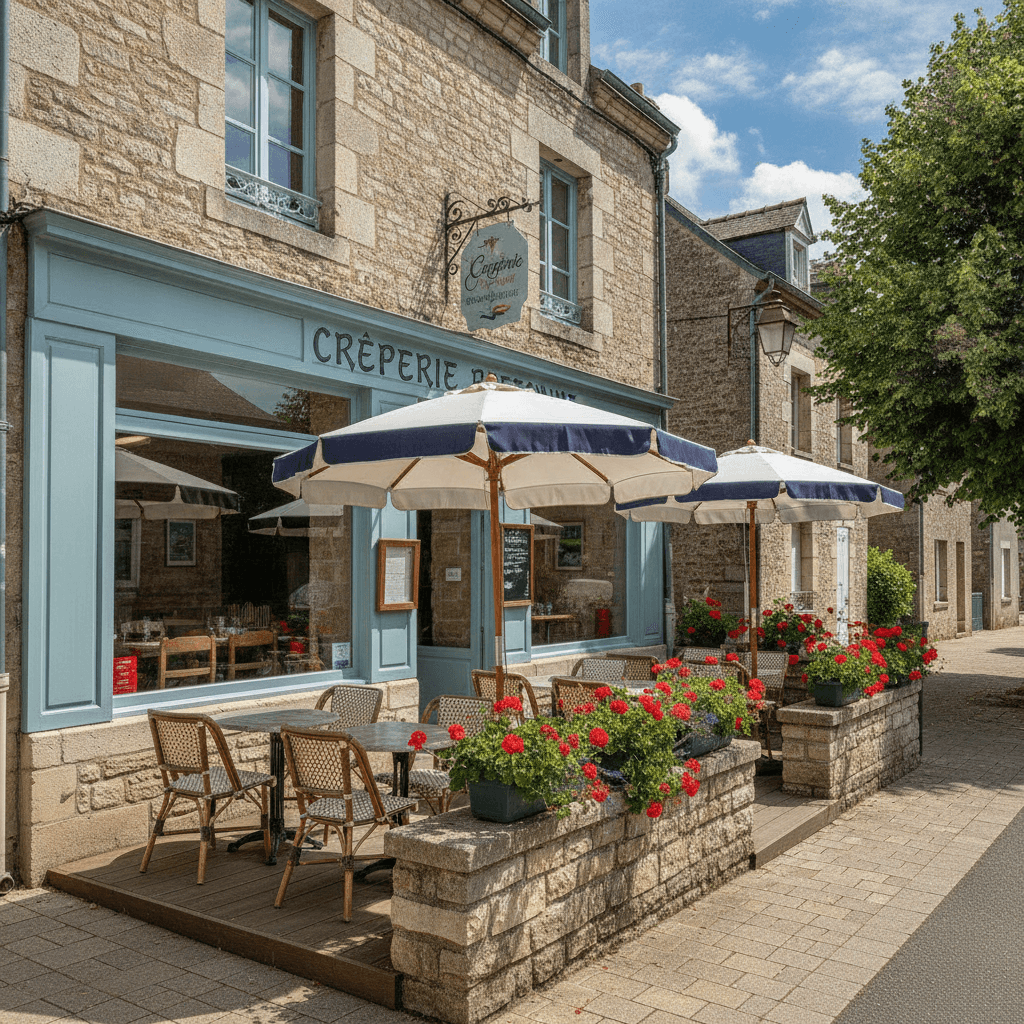 Restaurant 150m² à Huillé-Lézigné : terrasse - licence IV - Image 1