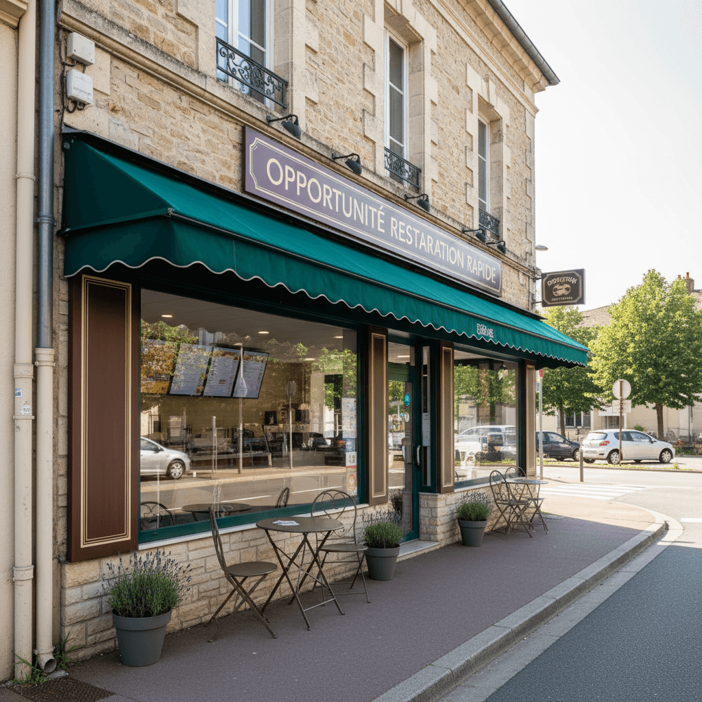 Fast-food 64m² à Mont-De-Marsan : terrasse - chambre froide - Image 1