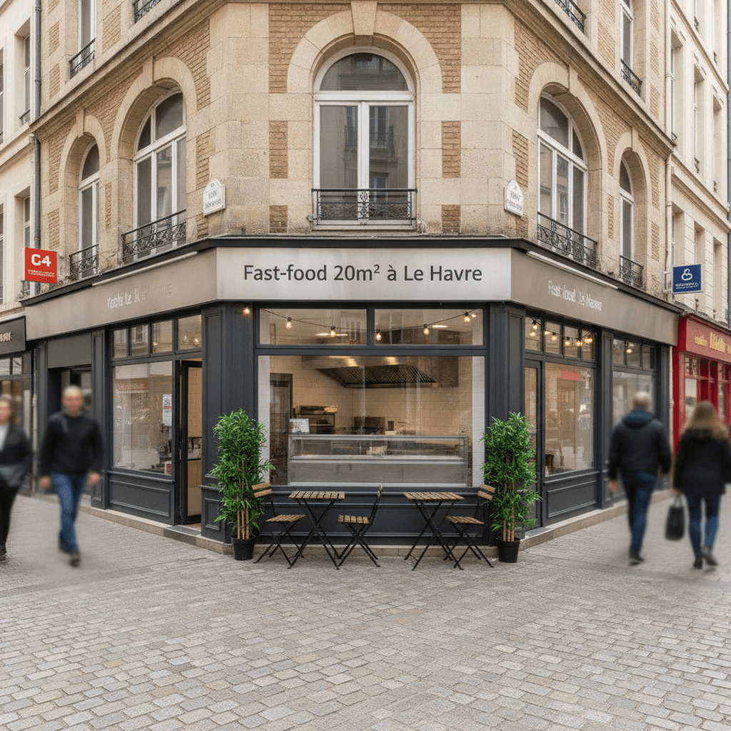 Fast-food 20m² à Le Havre
