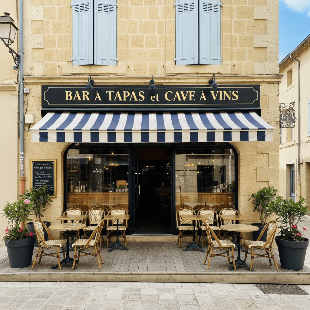 Bar-brasserie à Montpellier : terrasse - licence IV