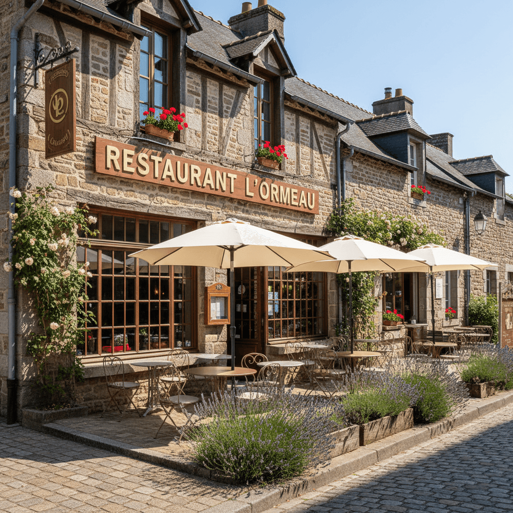 Restaurant 313m² à Lohéac : terrasse - licence IV - Image 1