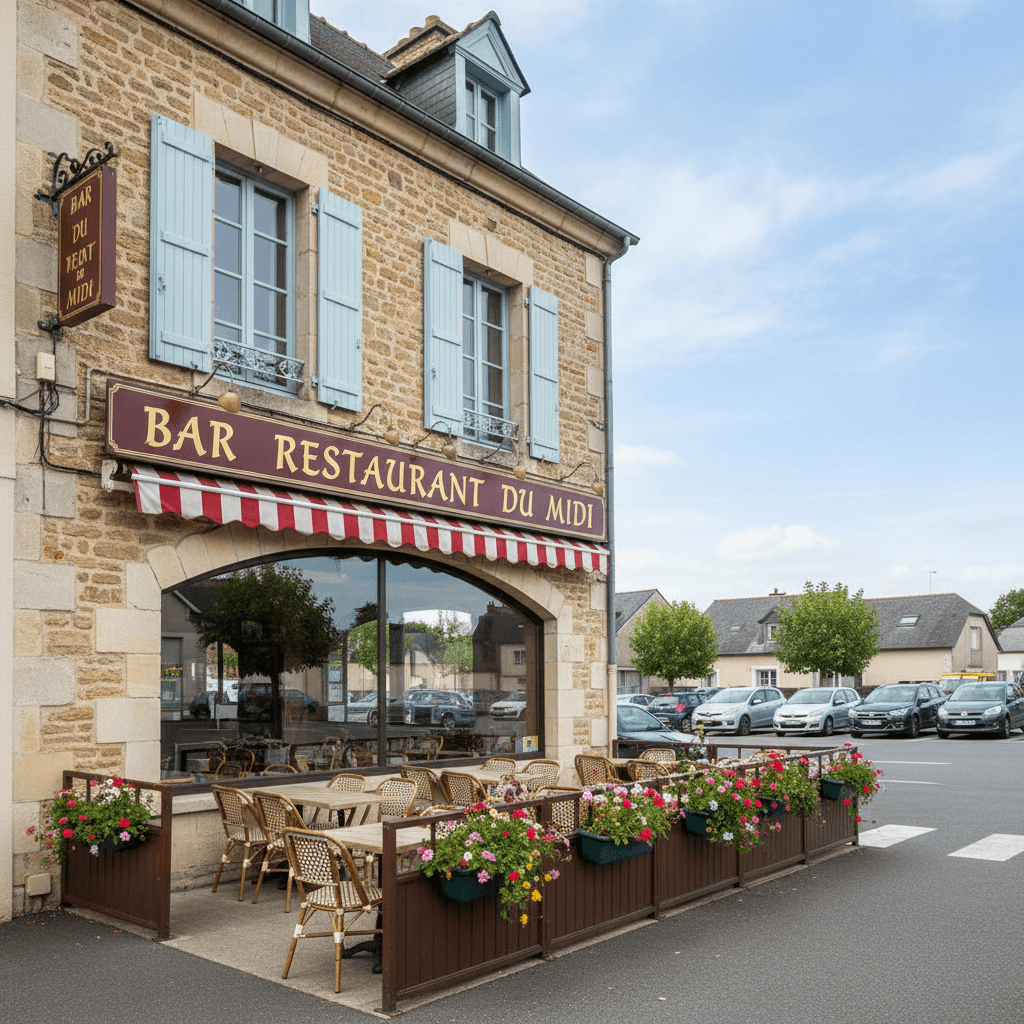 Bar-brasserie à Loiré : terrasse - licence IV - Image 1