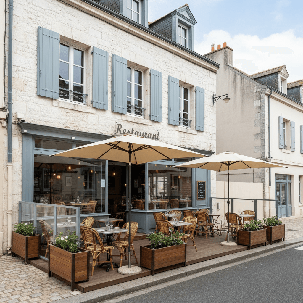 Restaurant 90m² à La Rochelle : extraction - Image 1