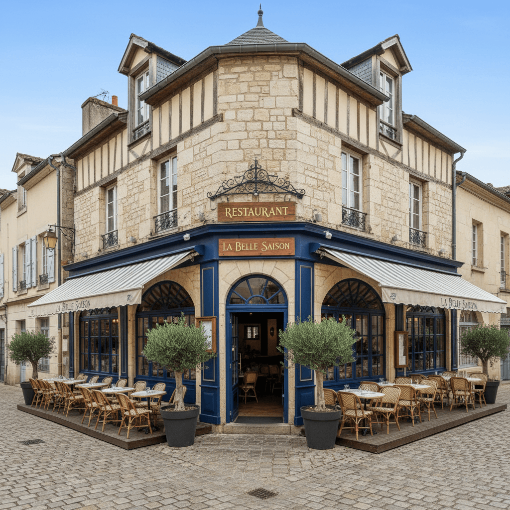 Restaurant 225m² à Eymet : terrasse - licence IV - Image 1