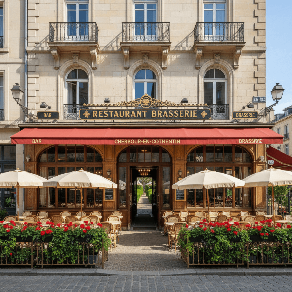 Bar-brasserie 350m² à Cherbourg-En-Cotentin : terrasse - licence IV - Image 1