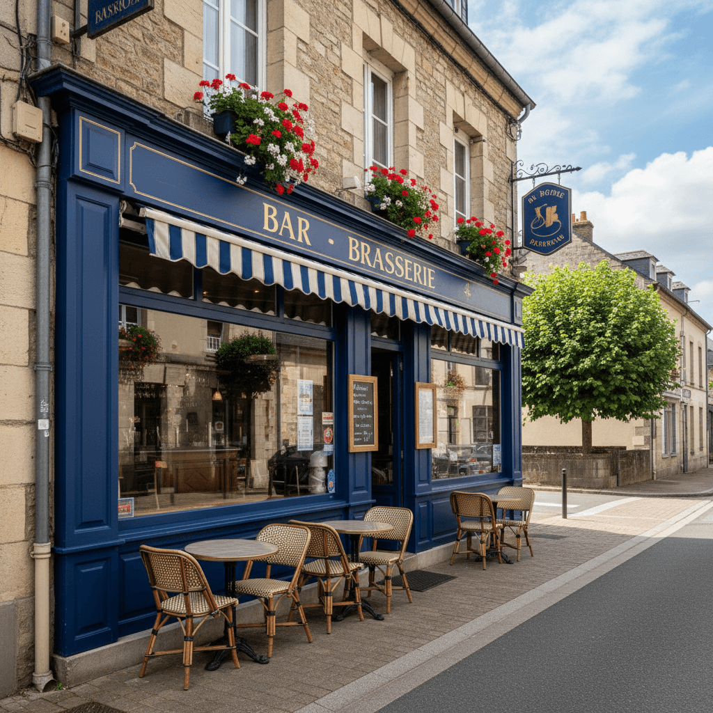 Bar-brasserie à Rouen : terrasse - licence IV