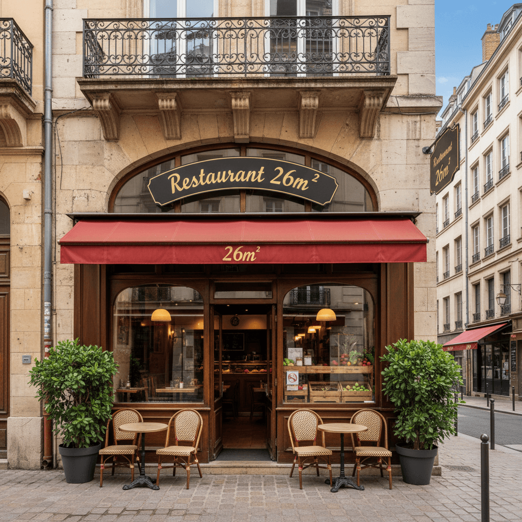 Restaurant 26m² à Lyon