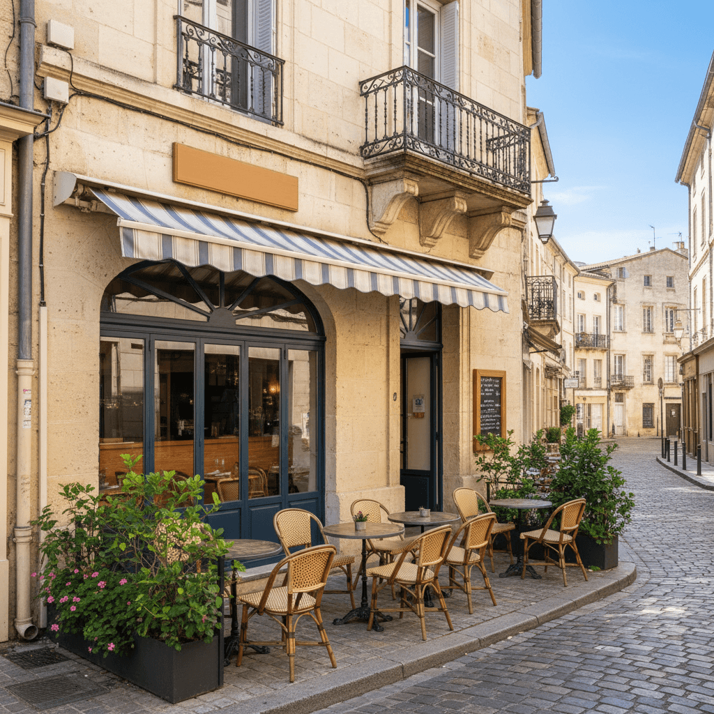 Restaurant 180m² à Montpellier : terrasse - licence IV