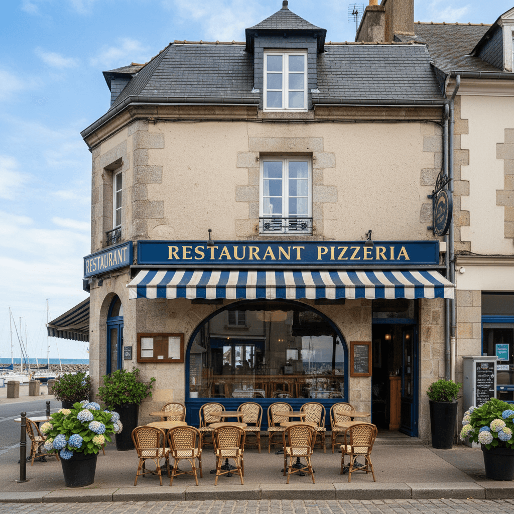 Restaurant à Lorient : terrasse - licence IV - Image 1