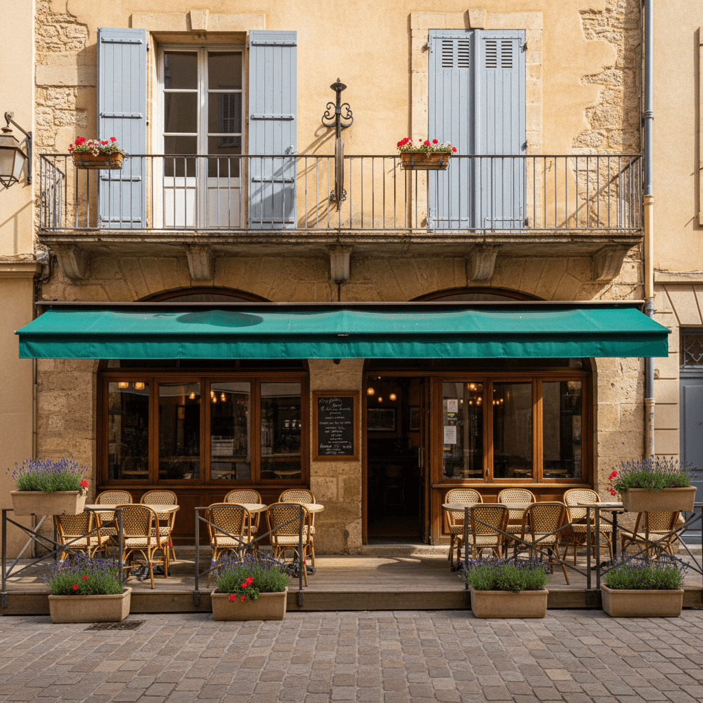 Bar-brasserie 190m² à Aix-En-Provence : terrasse - licence IV