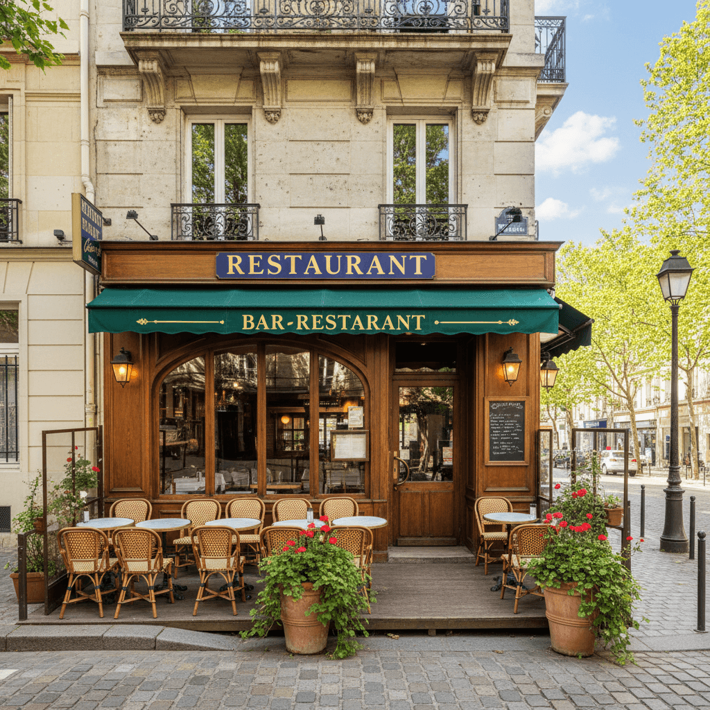 Restaurant à Tassin-La-Demi-Lune : terrasse - licence IV - Image 1