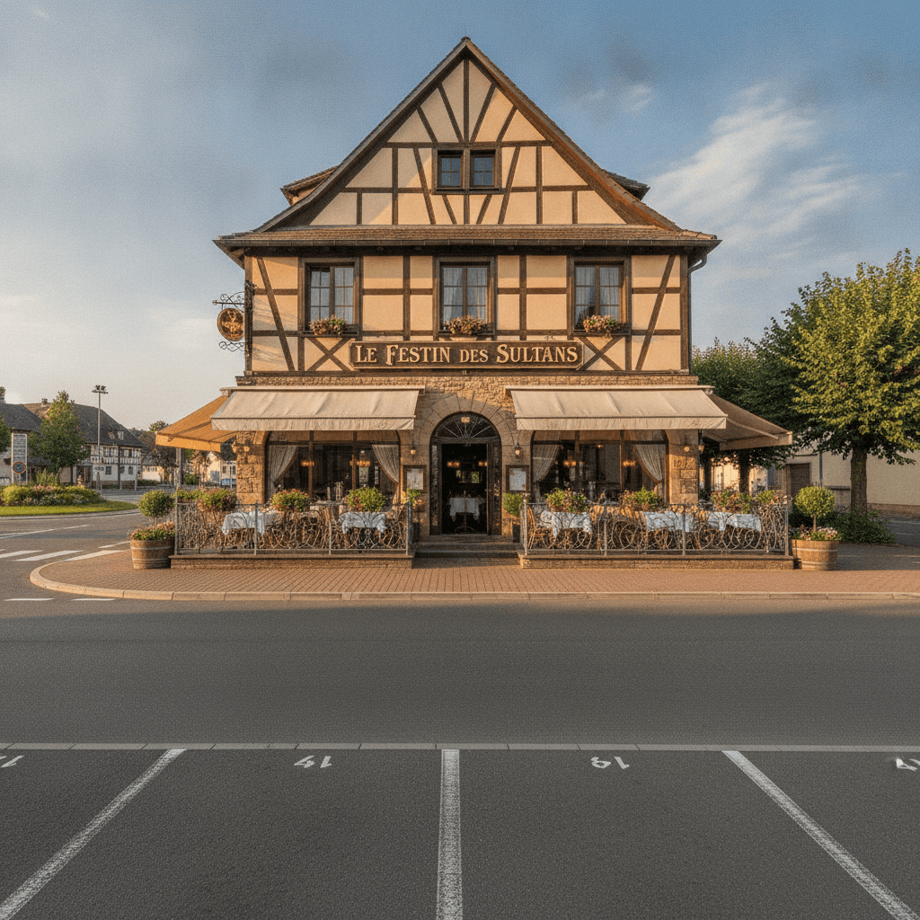 Restaurant 600m² à Bouxwiller : terrasse - licence IV - Image 1