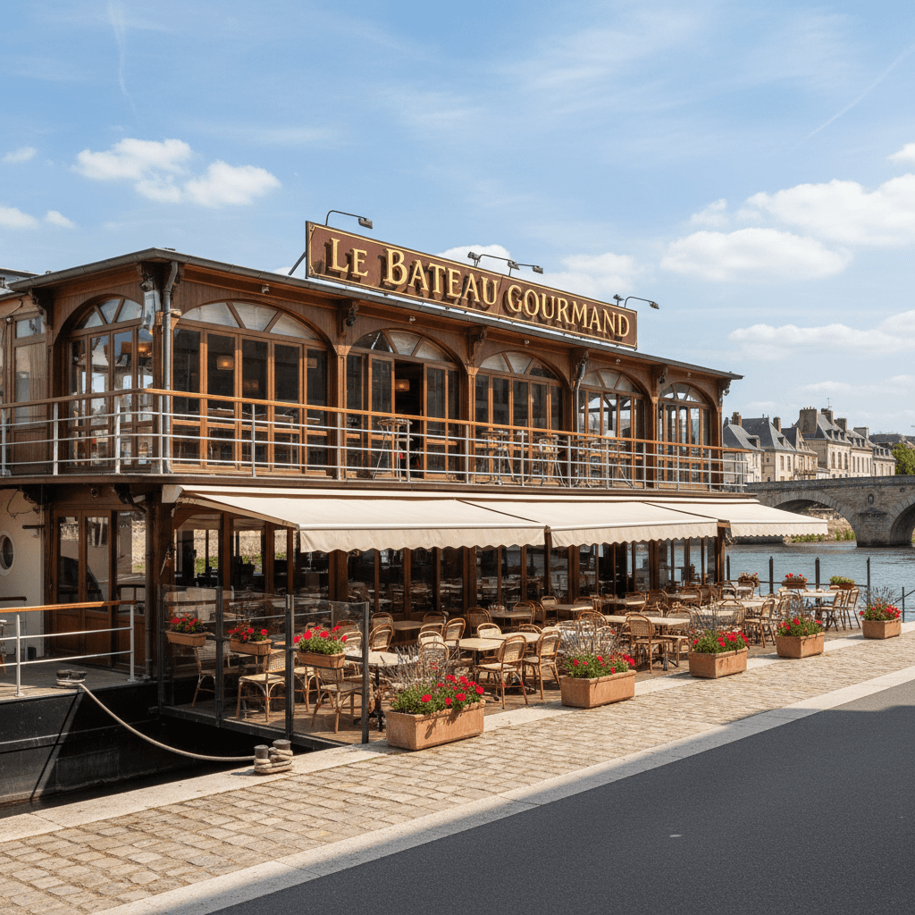 Restaurant à Vernon : terrasse - Image 1