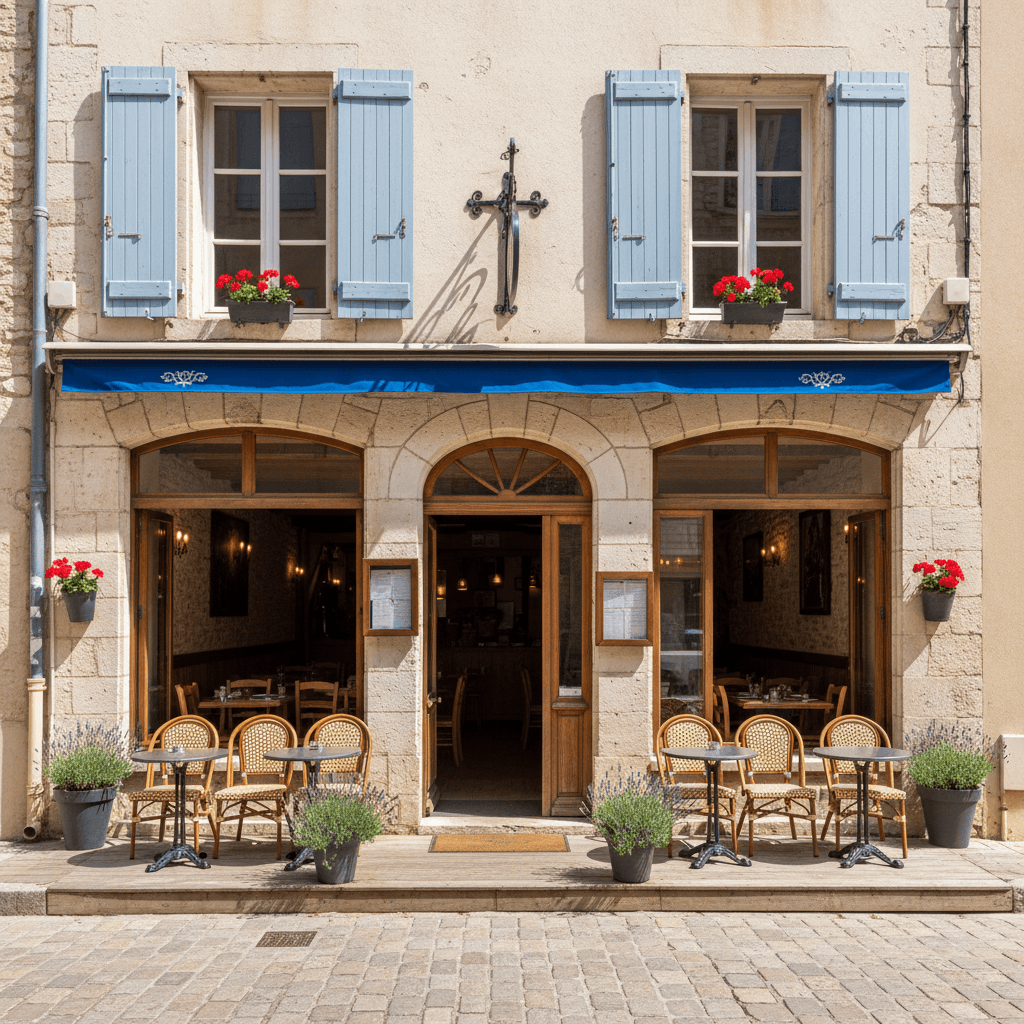 Restaurant 45m² à La Colle-Sur-Loup : terrasse - licence IV - Image 1