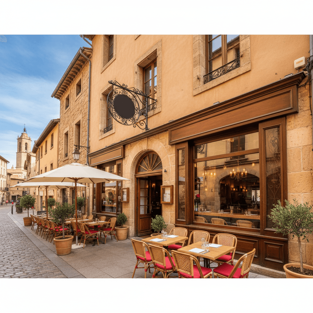 Restaurant à Perpignan : terrasse - licence IV - Image 1