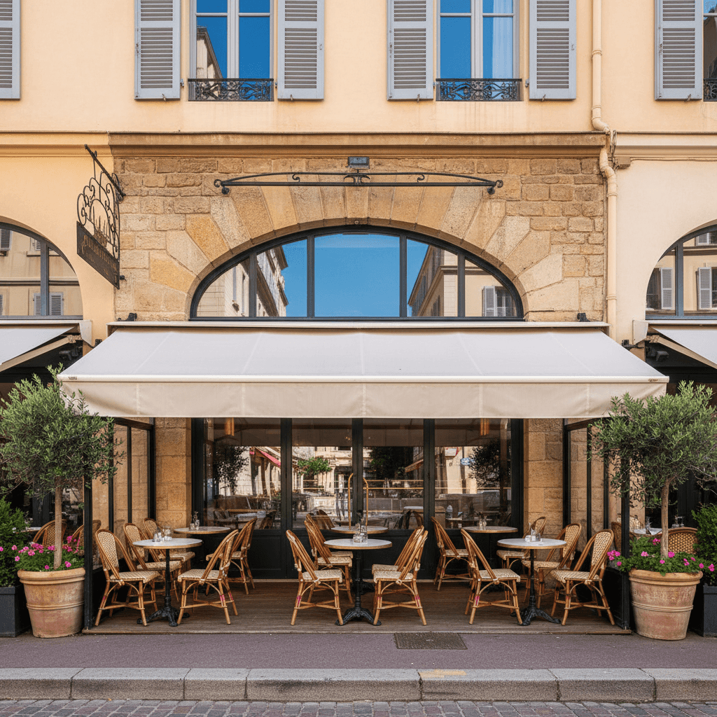 Restaurant 133m² à Cannes : terrasse - licence IV - Image 1