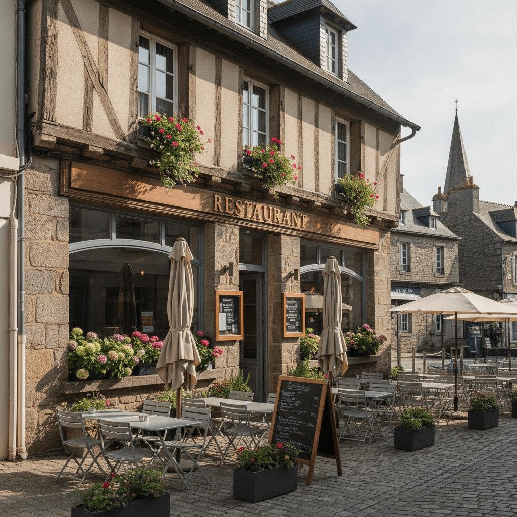 Restaurant 460m² à Auray : terrasse - licence IV - Image 1